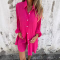 Cotton Linen Two-Piece Set